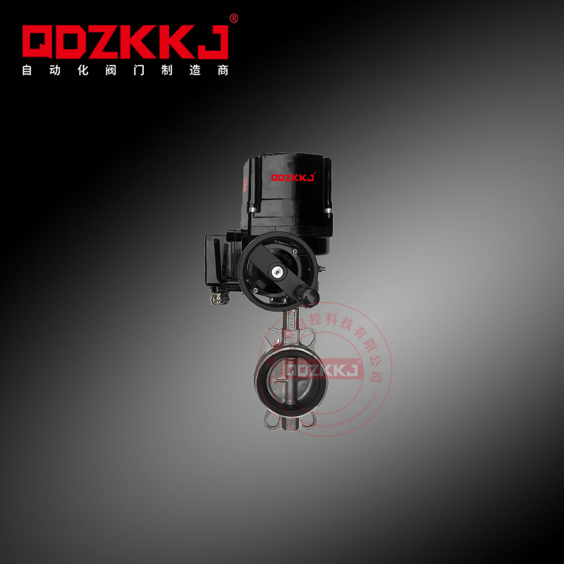 防爆電動不銹鋼對夾蝶閥 QDZK-D971X-16P