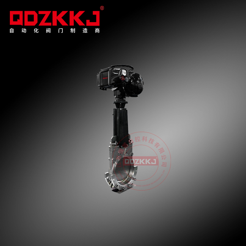 電動不銹鋼刀閘閥 QDZK-Z973W-16P